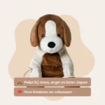 Troost vinden bij een knuffel